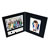 Sapphire Matt Black & Silver 8'' x 6'' / 13x18cm  Album Mount (Box of 100)