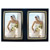 Sapphire Swirl Blue&Gold  5'' x 3.5'' 2 ON TV (250)