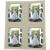 Sapphire Matt Cream&Gold  5'' x 4''  4 on TV (100)